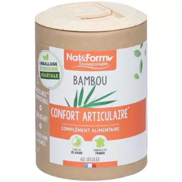 Nat & Form Bamboo Tabashir 60 Eco Capsules 