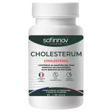 Sofinnov Cholesterum 60 Gélules Végétales