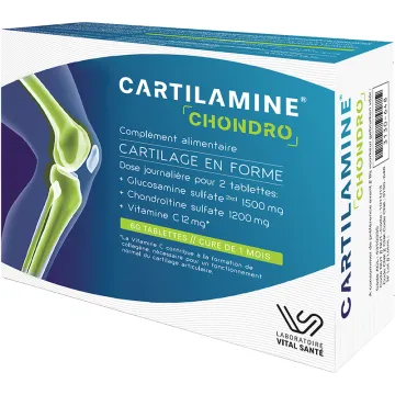 Cartilamine Chondro Gewrichtssuppletie 60 tabletten