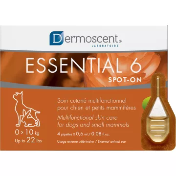 Dermoscent Essential 6 Spot-On Гигиена и красота шерсти для кошек и собак