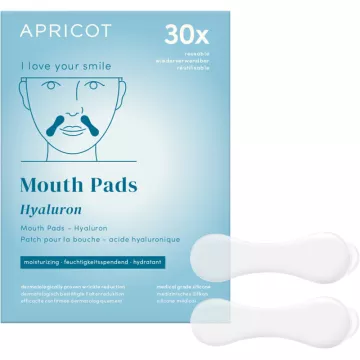 Apricot Mundkontur-Patch Wiederverwendbar Silikon & Hyaluronsäure 