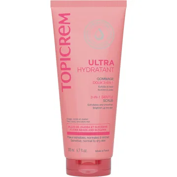 Topicrem Ультраувлажняющий скраб 3-в-1 Gentle Scrub 200 мл