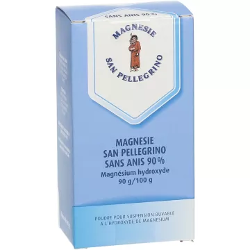 Magnesie San Pellegrino Sans Anis 90% Poudre