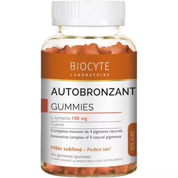 Biocyte Autobronzant Hâle Sublimé 60 gummies