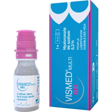 Vismed Gel Mutli Sécheresse Oculaire 15ml Horus Pharma 