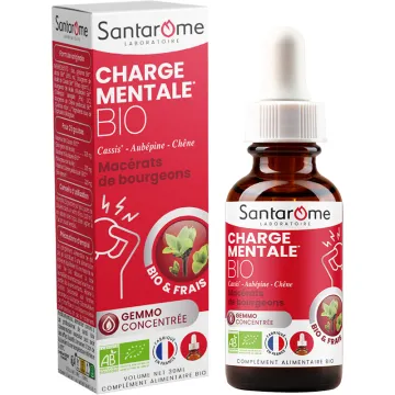 Mental Charge Organic Bud Complex Santarome 30 ml