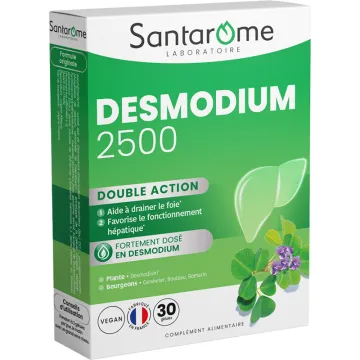 Santarome Desmodium 2500 Liver Detoxifier 30 Capsules