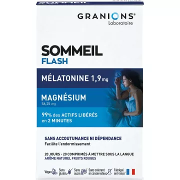 Granions Sleep Flash Melatonin 1900 30 compresse sublinguali