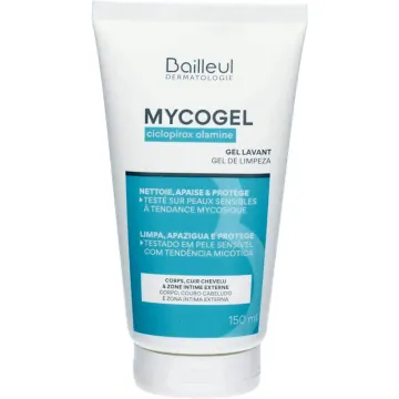 Mycogel Ciclopirox Olamine Gel Lavant Bailleul 150 ml