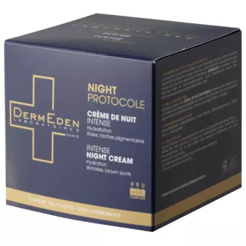 DermEden Night Protocole Crème Nuit Intense 50 ml