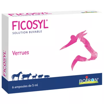 Ficosyl GA Verrues Boiron Homéopathie Vétérinaire 6 ampoules de 5 ml