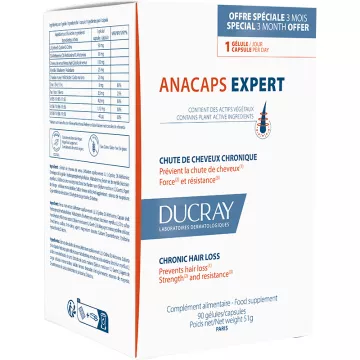 Ducray Anacaps Expert Caída Crónica del Cabello