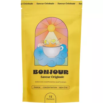 Bonjour Boisson Adaptogène Saveur Original 15 porciones