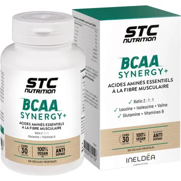 STC BCAA Synergy+ 120 Kapseln Ausdauer
