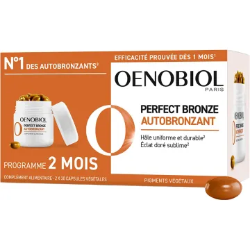 Oenobiol Perfect Bronz Self Tanning 30 капсул 