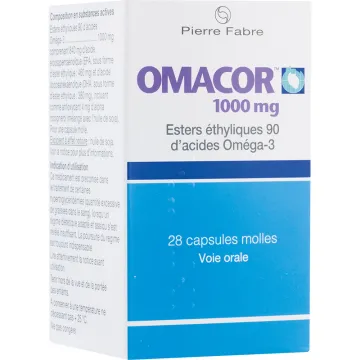 Omacor Omega 3 28 Kapseln