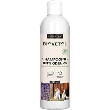 Biovetol Shampoo Anti-Geruch Bio Hund & Katze 240 ml