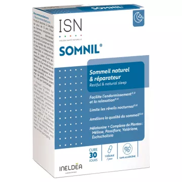 Ineldea Somnil sommeil naturel et réparateur 30 gélules