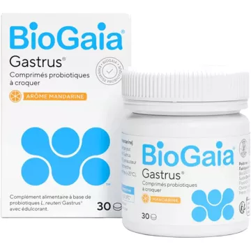 BioGaia Gastrus Lactobacilles 30 comprimés