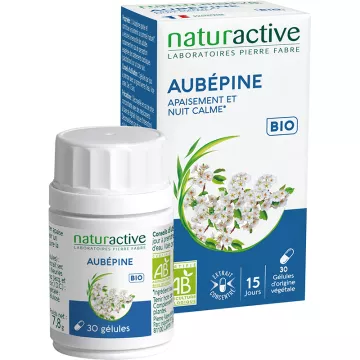 Naturactive Elusanes Hawthorn orgânico 30 cápsulas