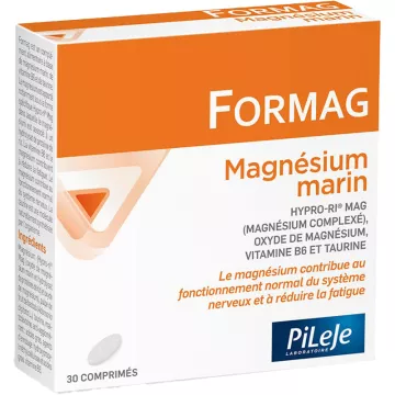 Formag PiLeJe Magnésium vitamine B6 Taurine 30 Comprimés
