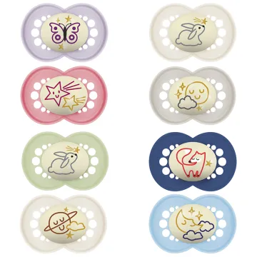 Mam Sucette Original Nuit +18 mois lot de 2 Ref 40