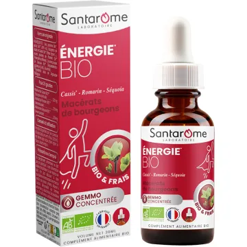 Santarome Organic Energy Gemmotherapy Complex 30ml