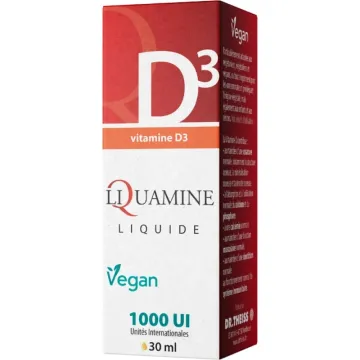 Liquamine Vitamin D3 1000UI Vegan Liquid 20 ml