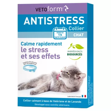 Collare antistress Vetoform per gatti