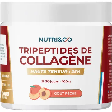 Collageen Tripeptiden Premium 1000 dalton Nutri&Co 100g