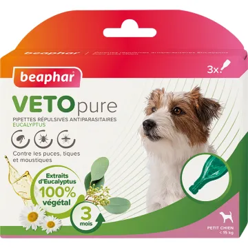 Beaphar Vetopure Pipetas Repelentes de Pragas para Cães