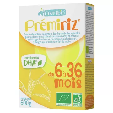 PrémiRiz 6-36 Monate Bio-Kindermilch Prémibio 600 g