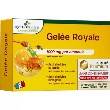 3Eichen Gelee Royale 1000 Imkerei 20 Ampullen
