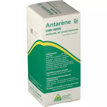 Antarene bébé enfant sirop ibuprofène 150 ml