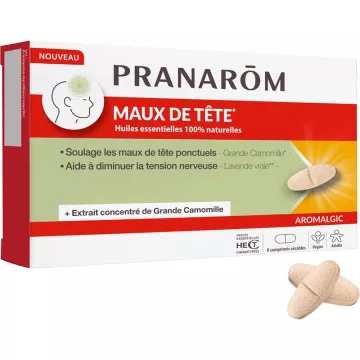 Pranarom Mal di testa Aromalgico 8 compresse