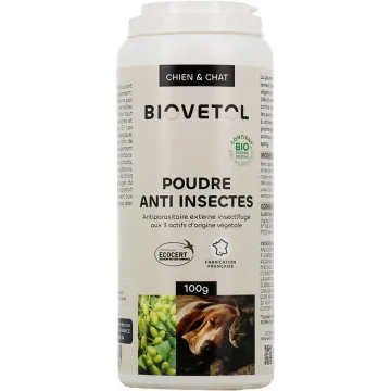 Biovetol Organic Anti-Insect Powder Dog & Cat 100 гр.