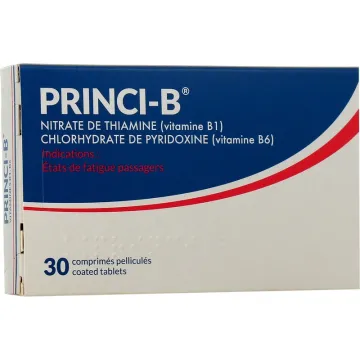 Princi-B Vitamine B1 en B6 30 tabletten