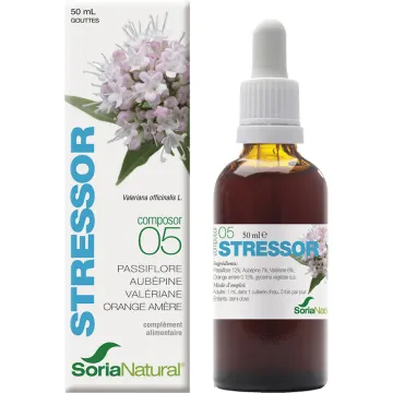 Soria Natural Stressor C-5 50ml sono stress
