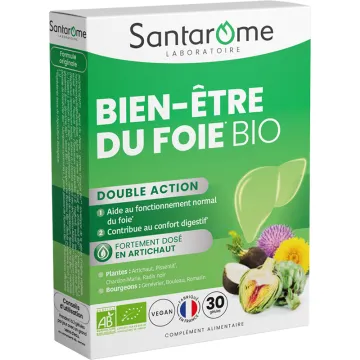 Santarome Benessere organico del fegato 30 capsule 