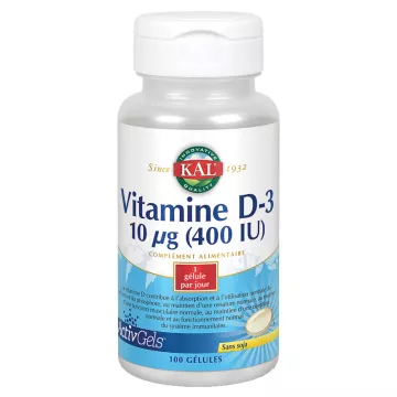 Vitamin D3 KAL 100 SOFTGELS