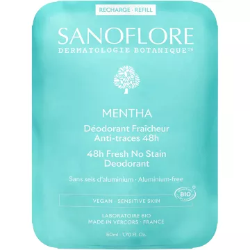 Sanoflore Déodorant Fraîcheur Anti-Traces 48h