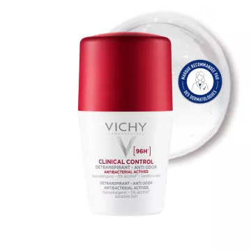 Vichy Deodorant Clinical Control Detranspirant 96h Roll-On 50 ml