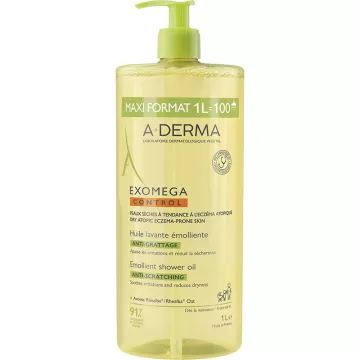 A-Derma Exomega Control Huile Lavante Émolliente