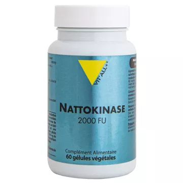 Vitall + Nattokinase 100 mg 2000 FU 60 pflanzliche Kapseln