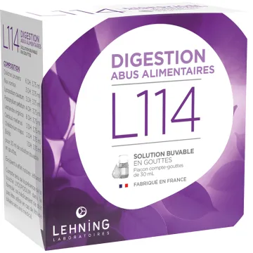 L114 Digestive disorders Homeopathy Lehning 30ml