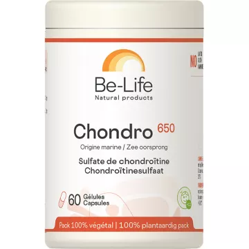 Condro 650 Condroitín Sulfato de Be-Life 60 cápsulas