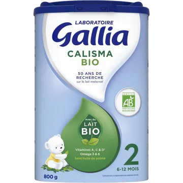 Gallia Calisma 2 Bio 6-12 Mois 800 g