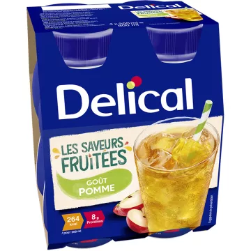 Delical Drink Fruity Flavors 4x200ml
