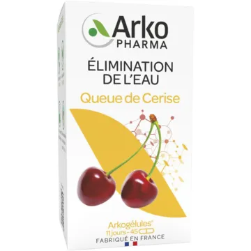 Arkogélules Queue de Cerise Élimination de l'Eau 45 gélules