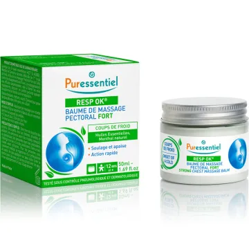 Puressentiel Resp OK Balsamo da massaggio pettorale forte 50 ml